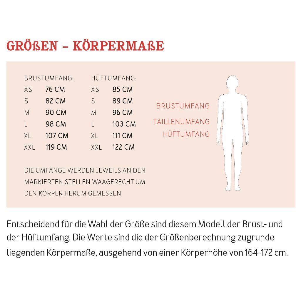 Papierschnittmuster Volantkleid Frau Claire XS-XXL